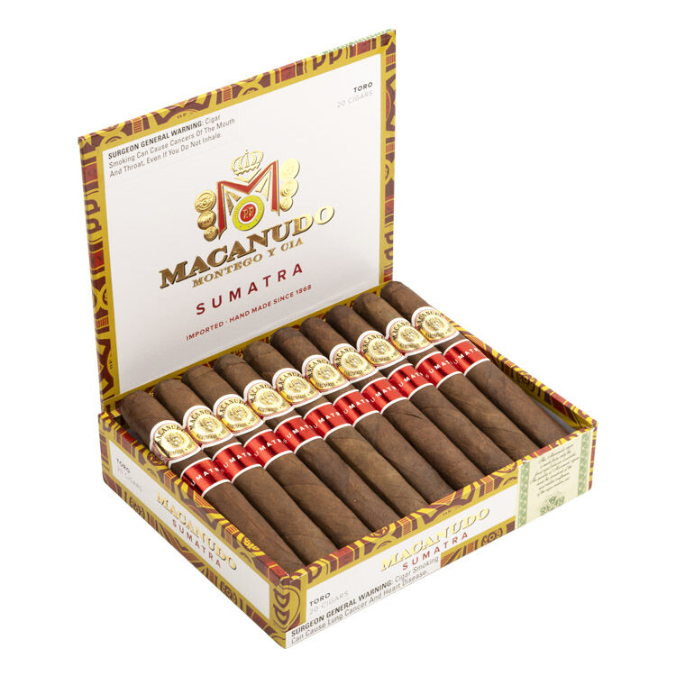 Macanudo Sumatra Toro Box 